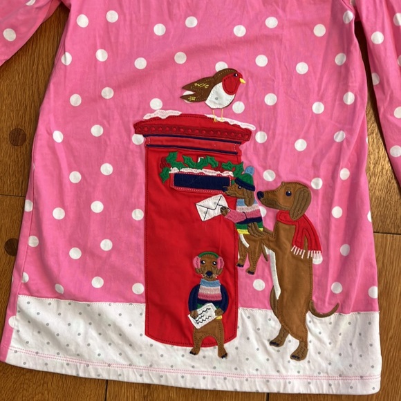 Mini Boden Applique Tunic NEW 7-8 Years - Picture 2 of 4